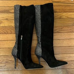 Like new Enzo Angiolini rhinestone boots